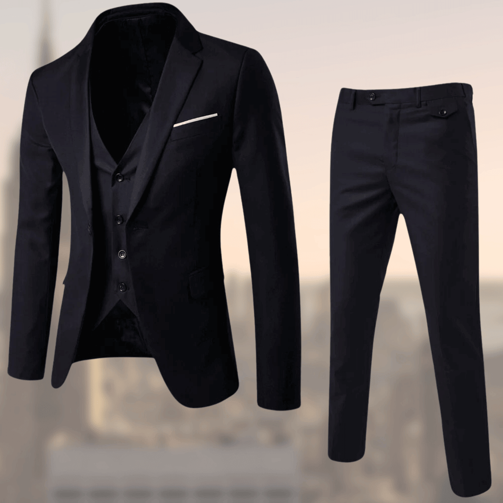 Finn – Herren Anzug – Elegantes Dreiteiliges Set für Hochzeiten und Formelle Anlässe