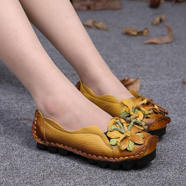 Flache Loafer mit runder Spitze für Damen – bequem und stylisch