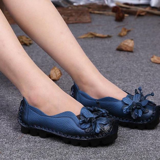 Flache Loafer mit runder Spitze für Damen – bequem und stylisch