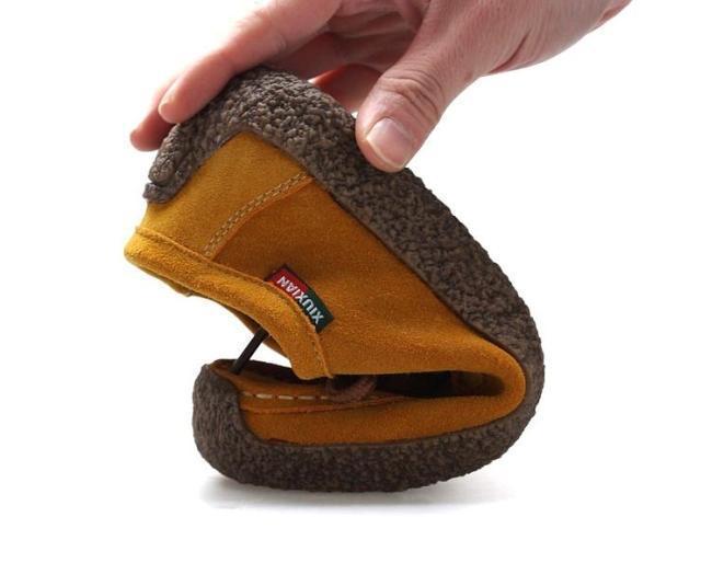 Flache Wildleder-Schnürschuhe für Damen – Bequem und vielseitig für den ganzen Tag