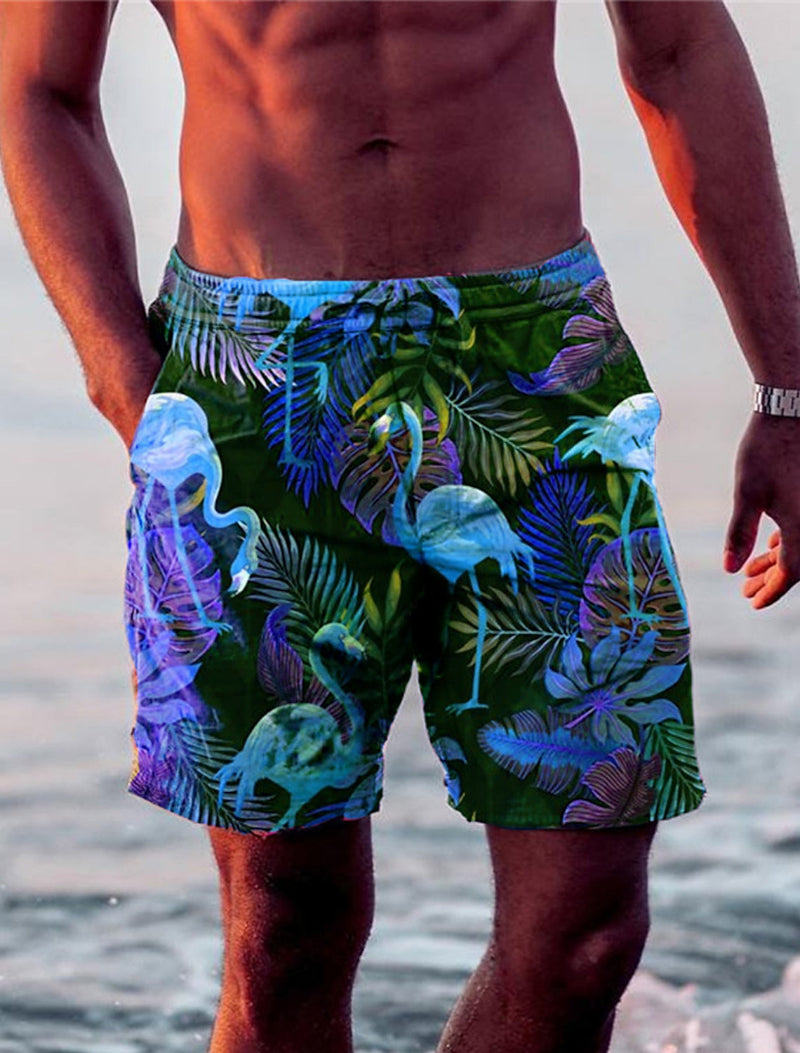 Flamingo – Herren Badehose – Auffälliges Design & Bequeme Passform 0