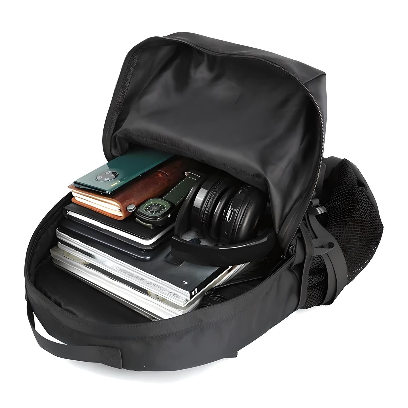 FlexiPack – Unisex Rucksack – Wetterfest & Kratzfest für Schule und Laptop bis 17 Zoll