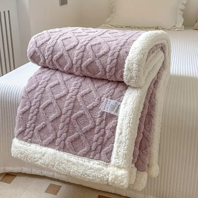 Flumora – Wendedecke aus Sherpa-Fleece (ultraweich & flauschig)