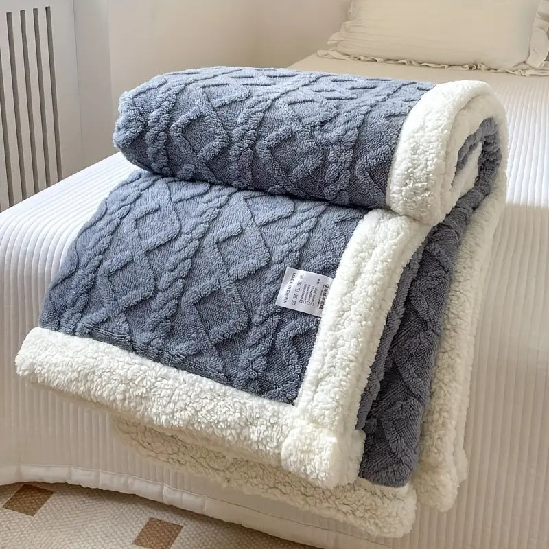 Flumora – Wendedecke aus Sherpa-Fleece (ultraweich & flauschig)