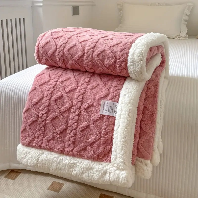 Flumora – Wendedecke aus Sherpa-Fleece (ultraweich & flauschig)