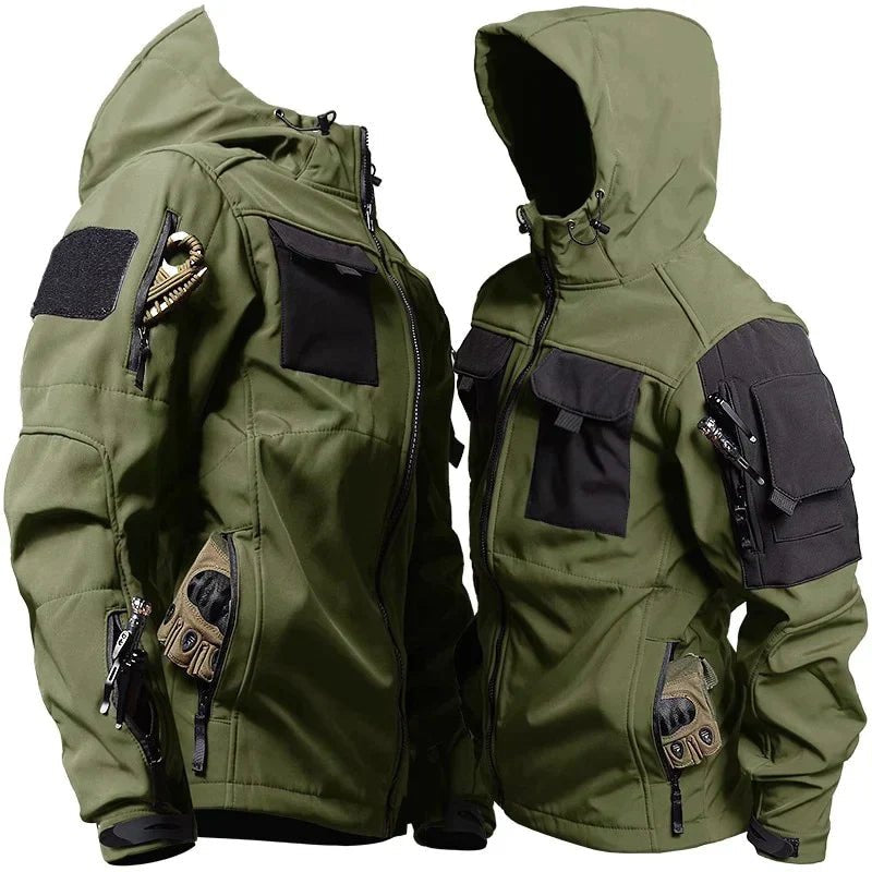 Freddie – Taktische Jacke – Winddichtes und Robustes Design für Outdoor-Abenteuer