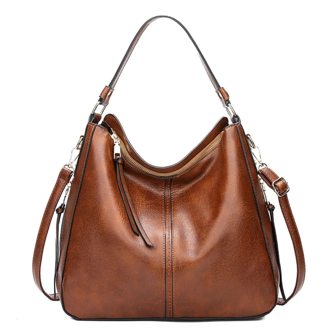 Frida – Handtasche Damen – Elegantes Schwarz mit Geräumigem Innenraum