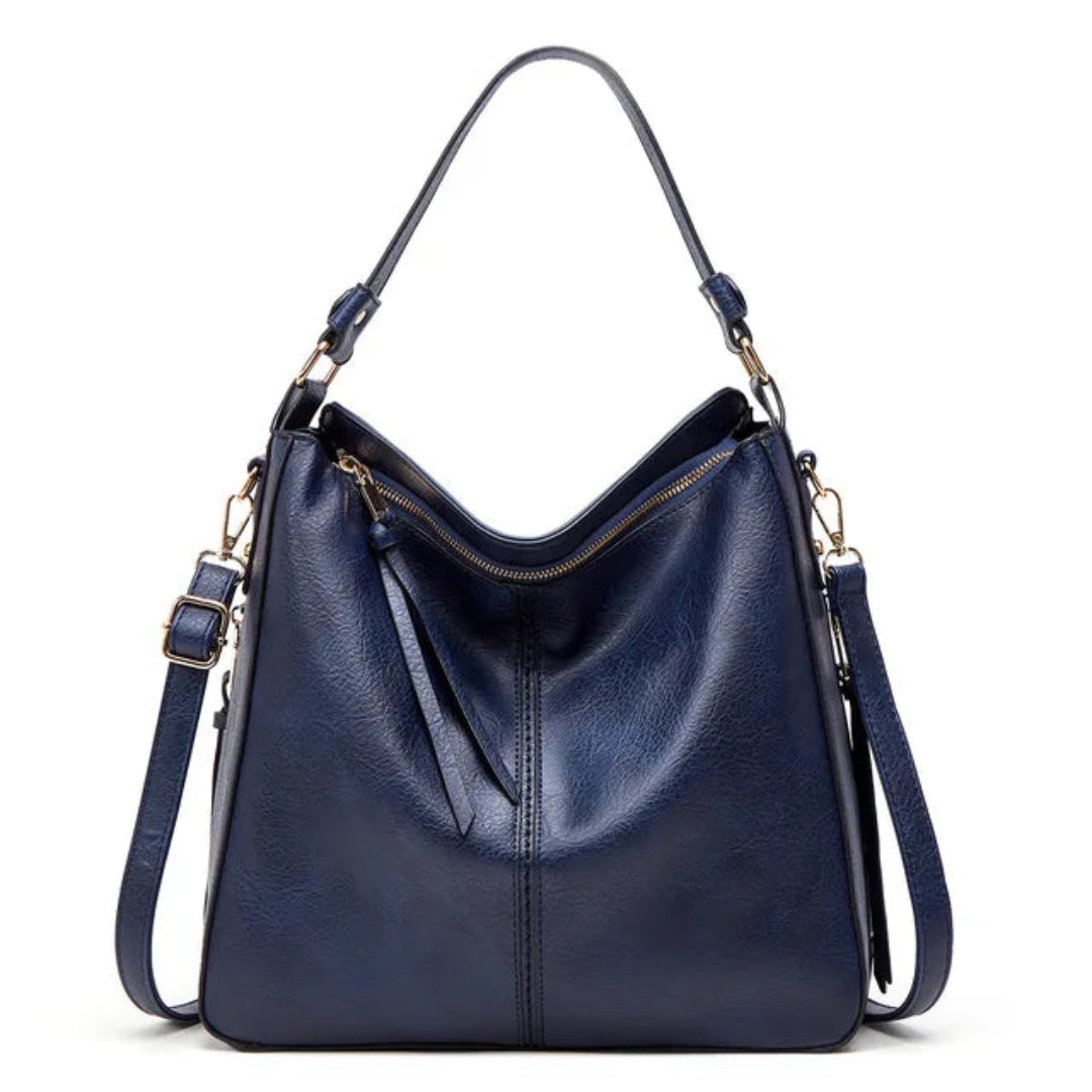 Frida – Handtasche Damen – Elegantes Schwarz mit Geräumigem Innenraum