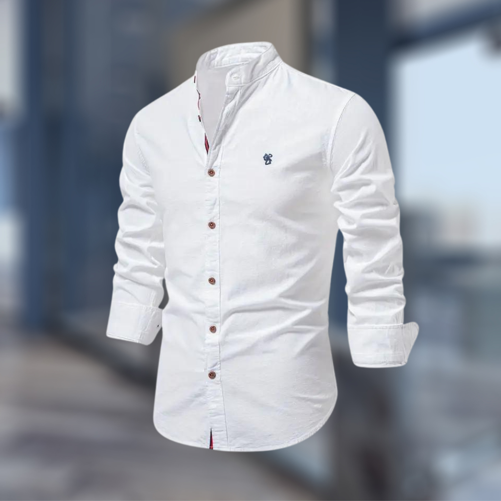 Gabby – Langärmeliges Poloshirt Für Herren – Modern & Bequem