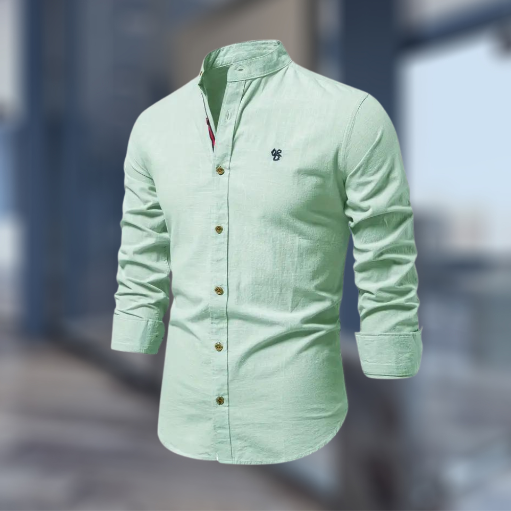 Gabby – Langärmeliges Poloshirt Für Herren – Modern & Bequem