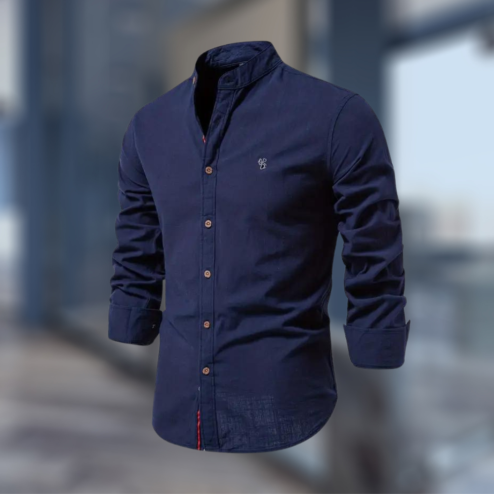 Gabby – Langärmeliges Poloshirt Für Herren – Modern & Bequem