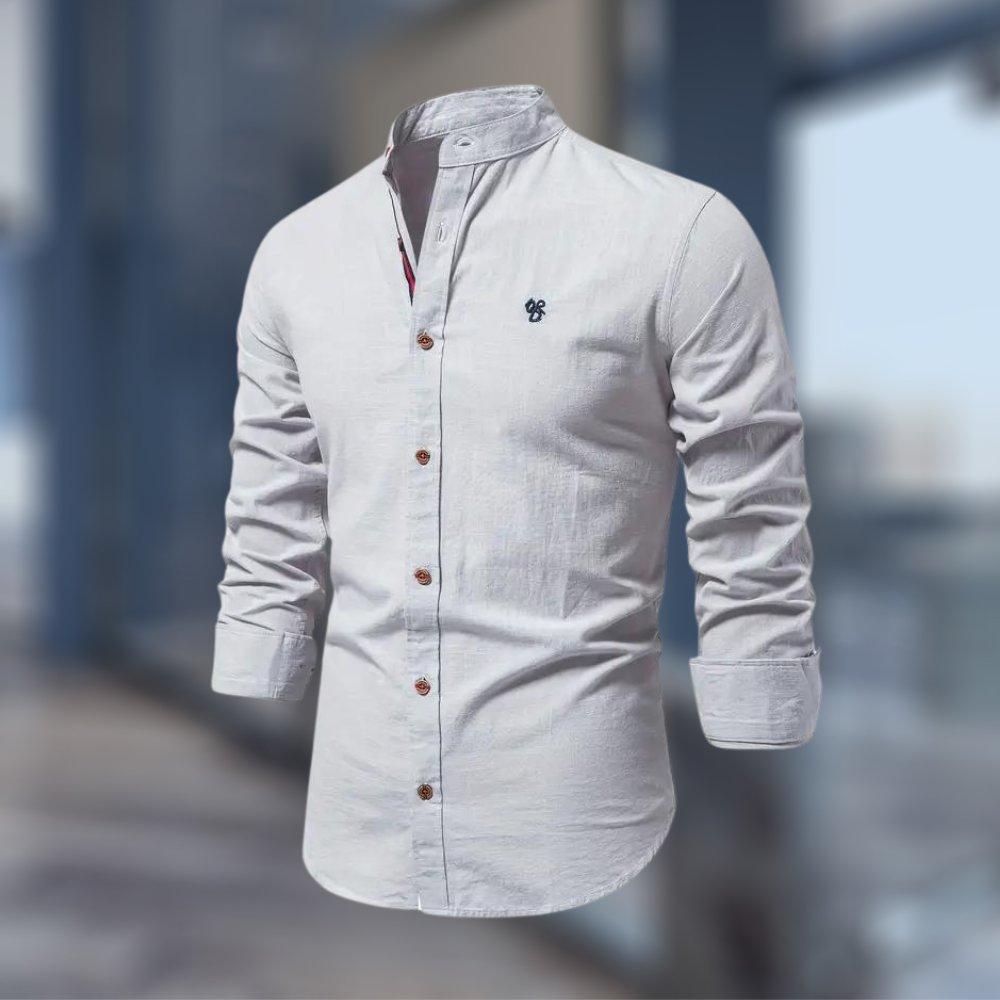 Gabby – Langärmeliges Poloshirt Für Herren – Modern & Bequem