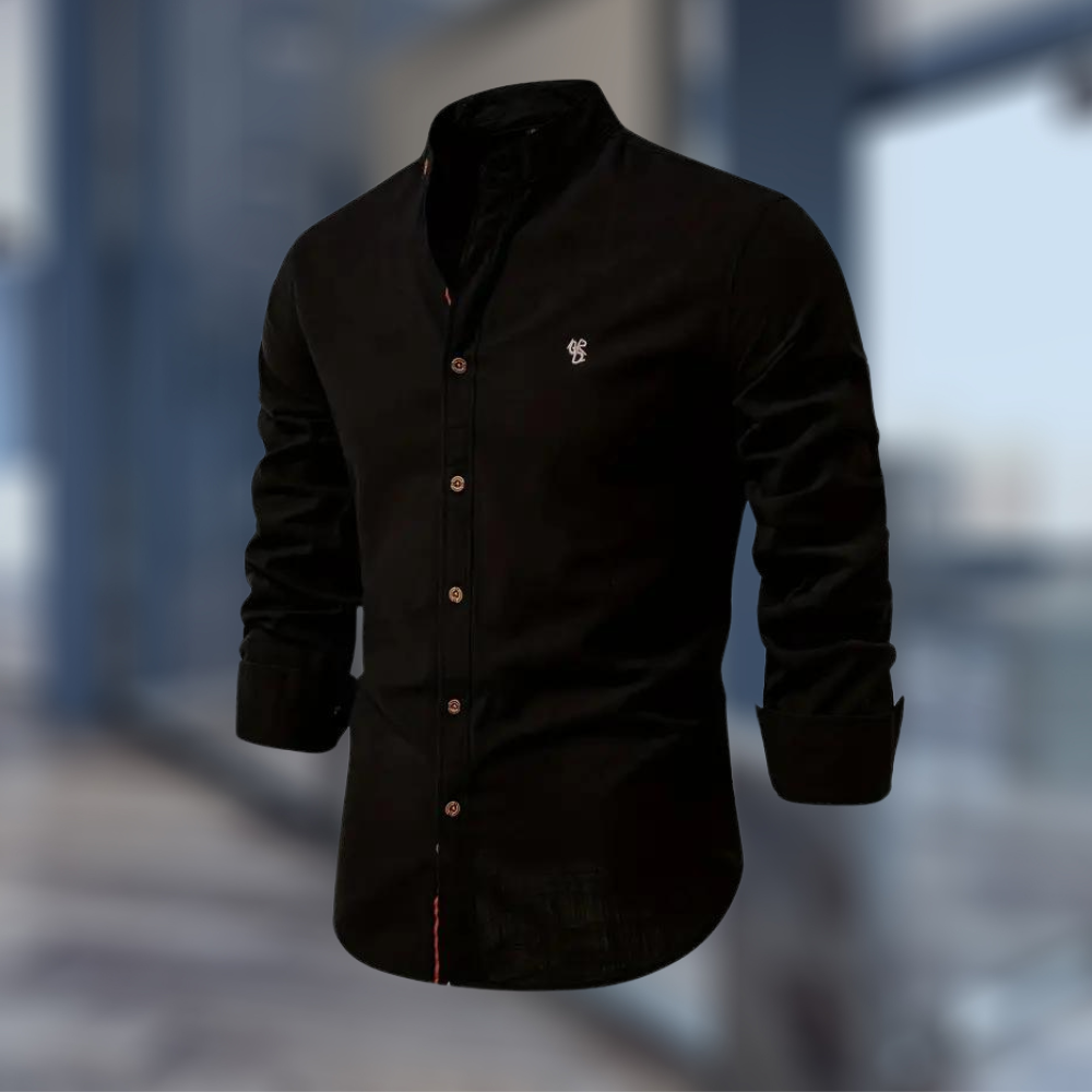 Gabby – Langärmeliges Poloshirt Für Herren – Modern & Bequem