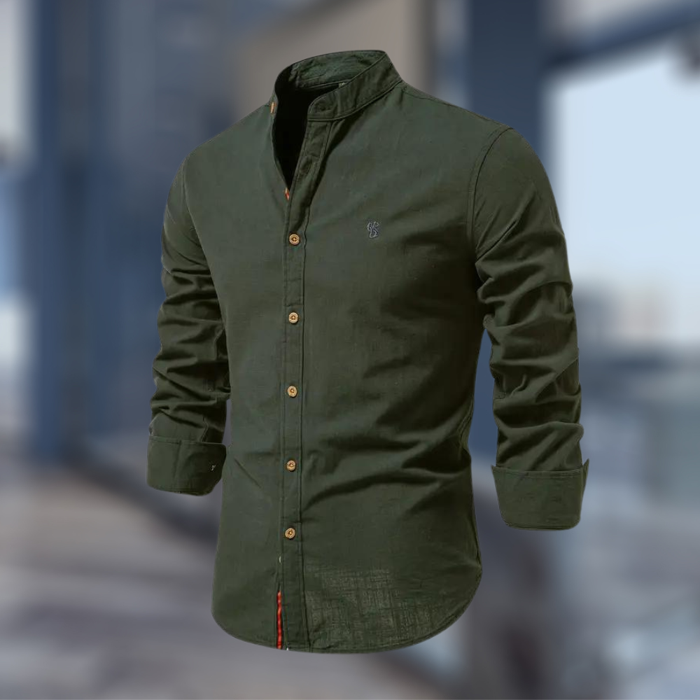 Gabby – Langärmeliges Poloshirt Für Herren – Modern & Bequem