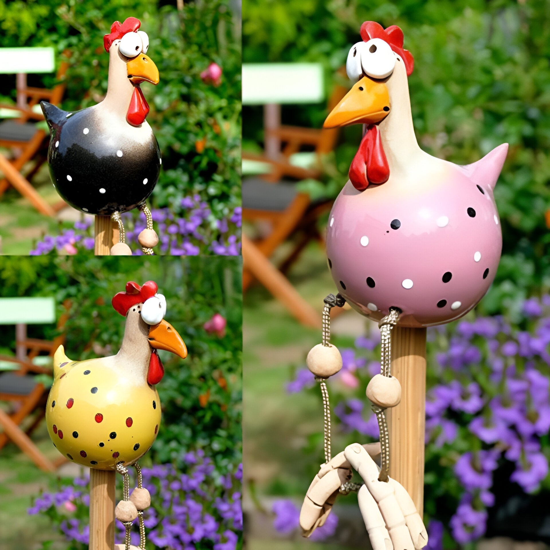 Gartenstatue Lotti – Verspielter Charme für draußen