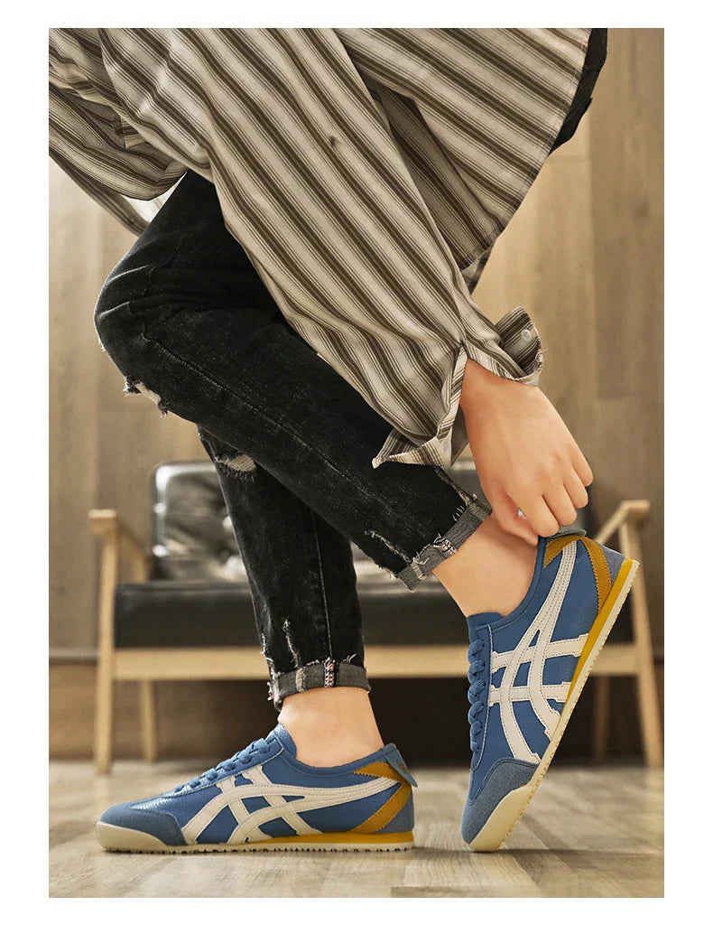 Geometrische Sommer-Sneakers für Damen und Herren – Stilvoll & Bequem