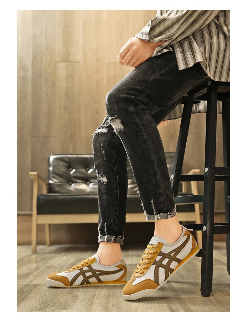 Geometrische Sommer-Sneakers für Damen und Herren – Stilvoll & Bequem