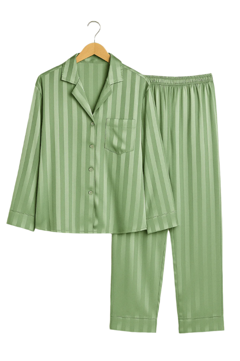 Gestreiftes Pyjama-Set Damen – Bequem & Stylisch für Entspannte Nächte 3