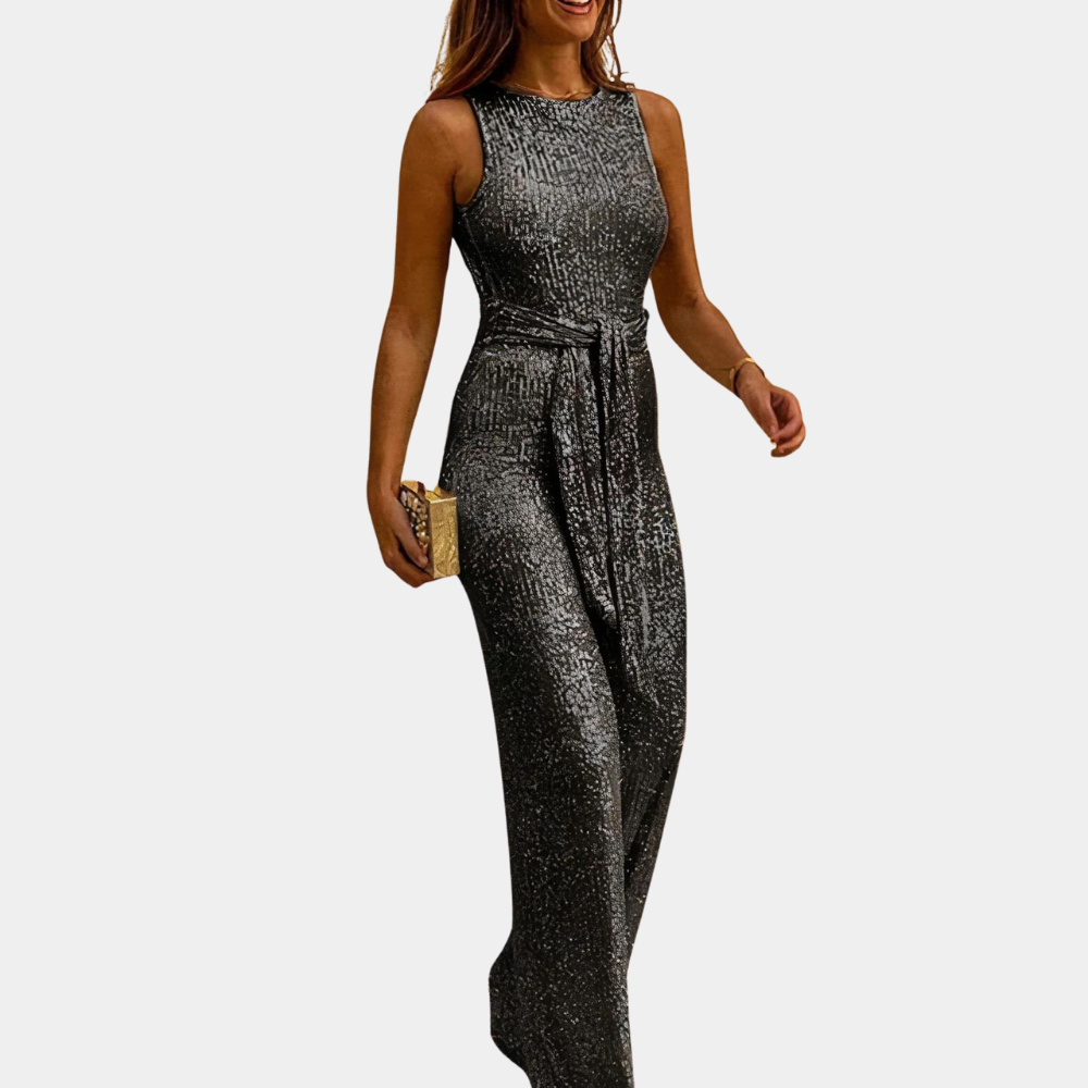 Glamouröser Glitter-Jumpsuit für Damen – Elegantes Design für besondere Anlässe
