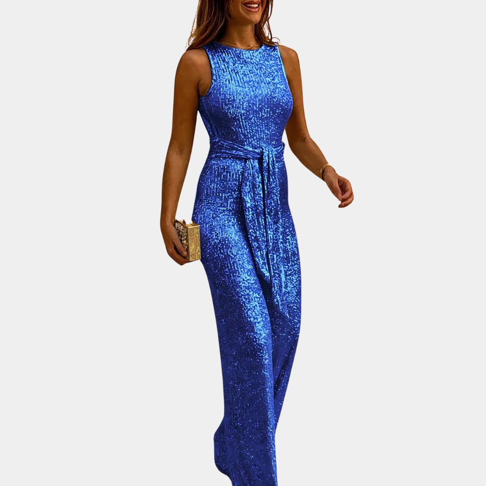Glamouröser Glitter-Jumpsuit für Damen – Elegantes Design für besondere Anlässe