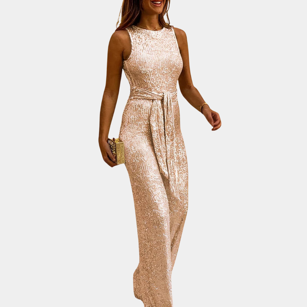 Glamouröser Glitter-Jumpsuit für Damen – Elegantes Design für besondere Anlässe