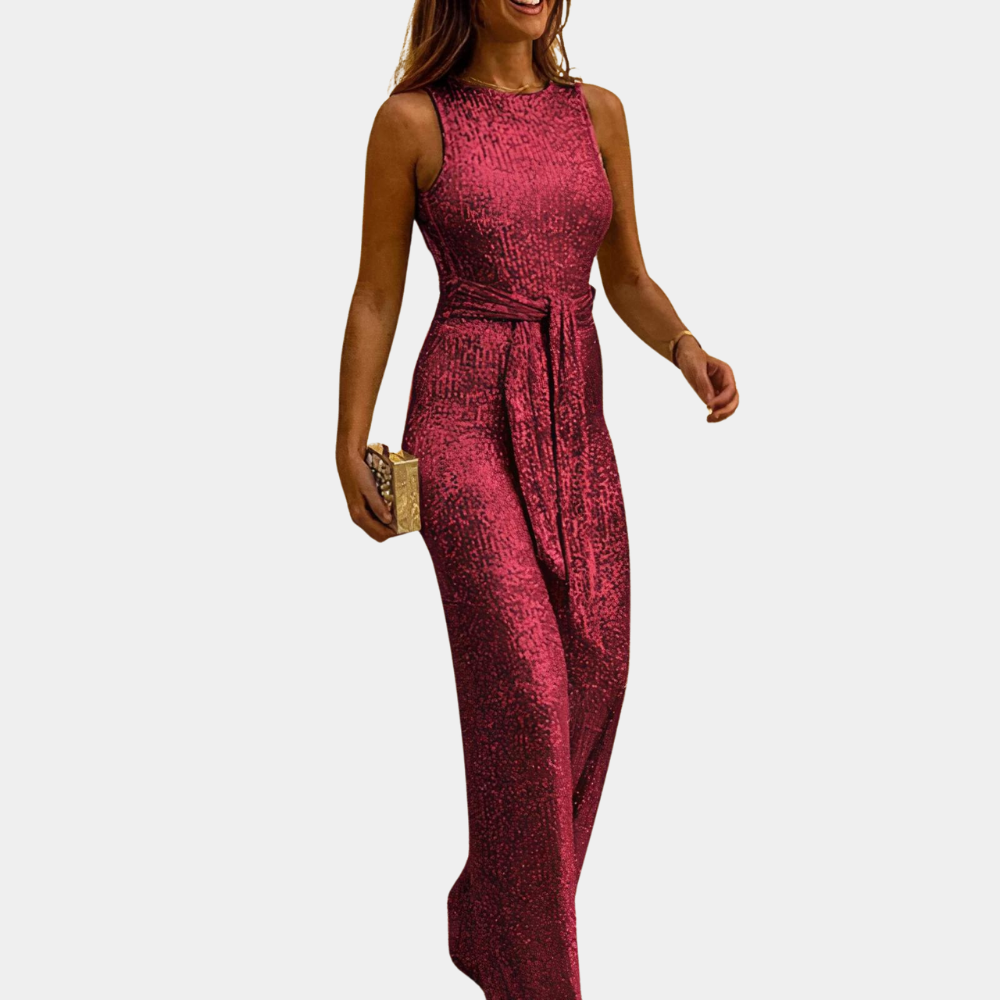 Glamouröser Glitter-Jumpsuit für Damen – Elegantes Design für besondere Anlässe