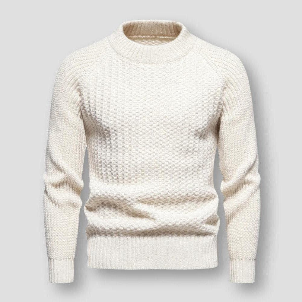 Globus – Herren Strickpullover – Waffelstrick für Stil und Komfort
