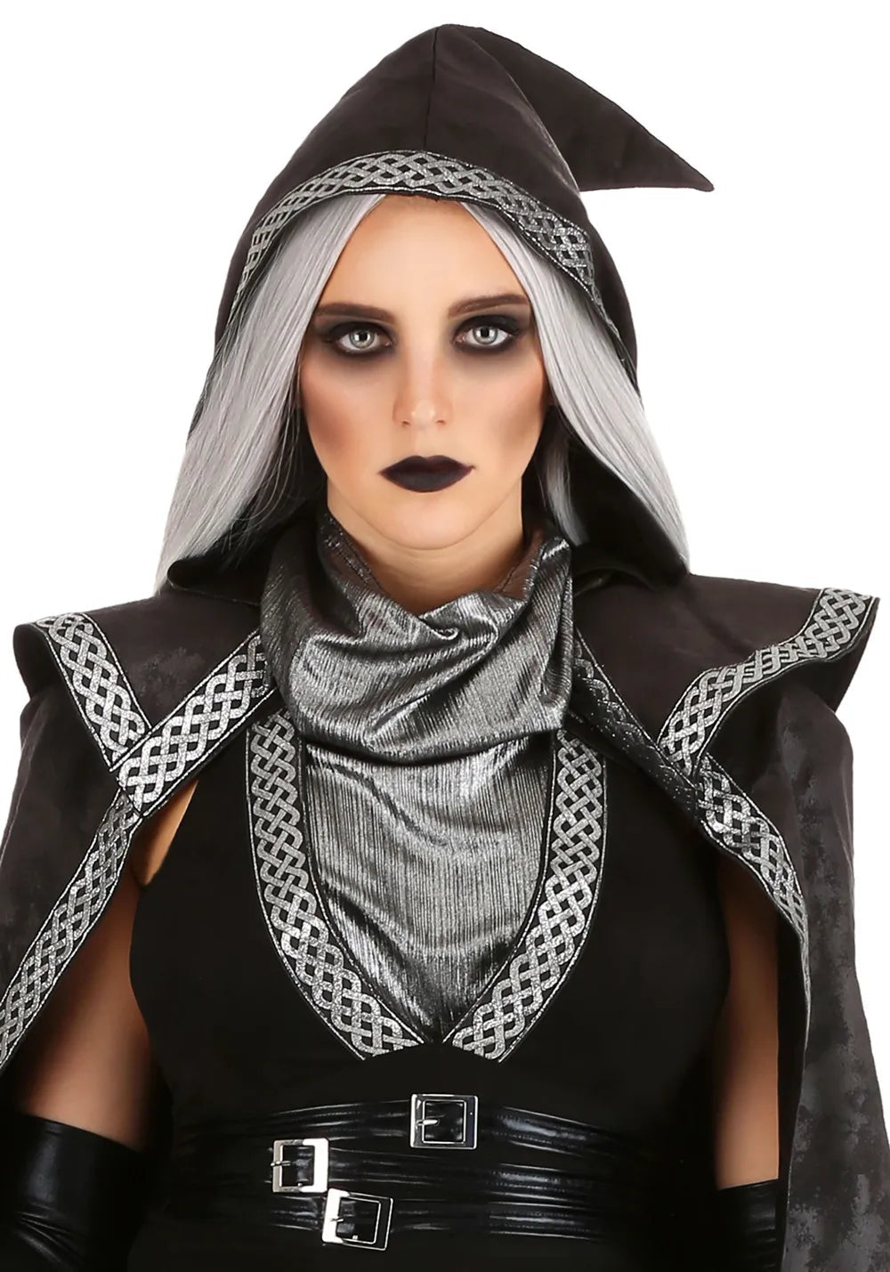 Gotische Hexe – Maximales Langarm Kleid – Mystischer & Eleganter Stil 2