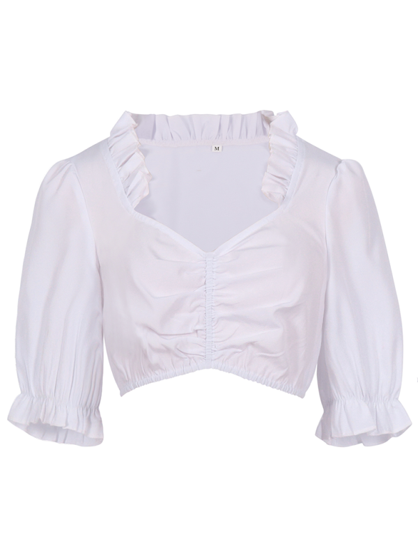Grüner Spitzen Bierrock – Elegantes Oktoberfest Outfit – Ideal für Feste & Freizeit 8