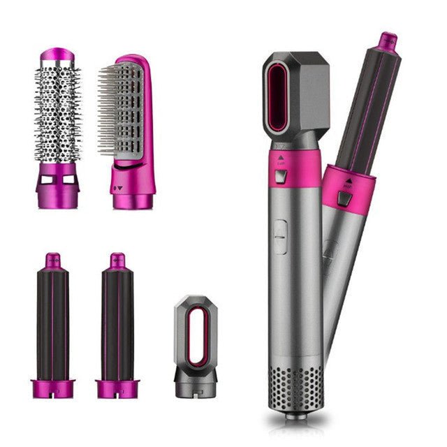 Haarstyling-Set – 5-in-1 Vielseitig & Leicht – Für Locken, Glätten und Volumen 1