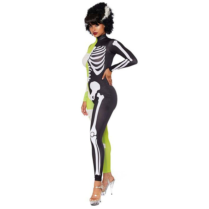 Halb Mumie – Halloween Kostüm Damen – Kreatives & Gruseliges Design 1