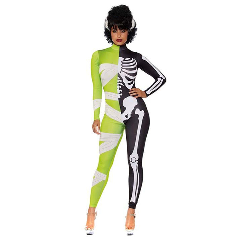 Halb Mumie – Halloween Kostüm Damen – Kreatives & Gruseliges Design 0