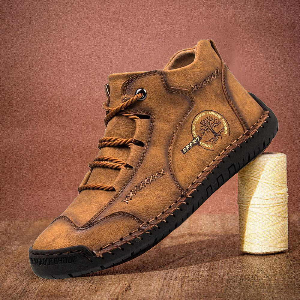 Handgenähte Lederstiefel für Herren – Bequem & Stylisch