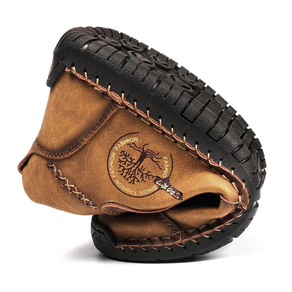Handgenähte Lederstiefel für Herren – Bequem & Stylisch