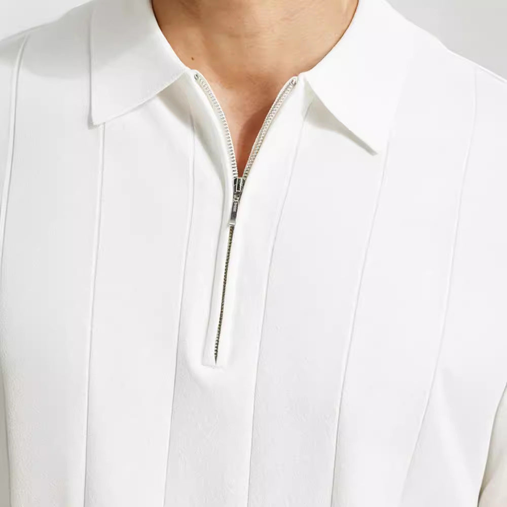 Laurel – Poloshirt Herren – Klassischer Stil mit Modernem Reißverschluss 4