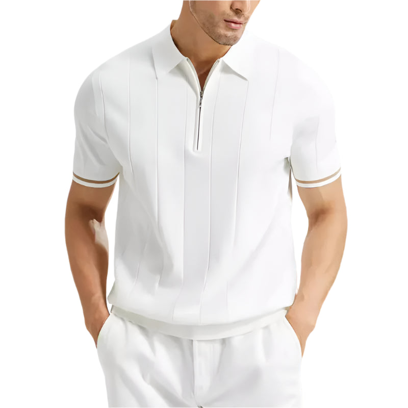 Laurel – Poloshirt Herren – Klassischer Stil mit Modernem Reißverschluss 5