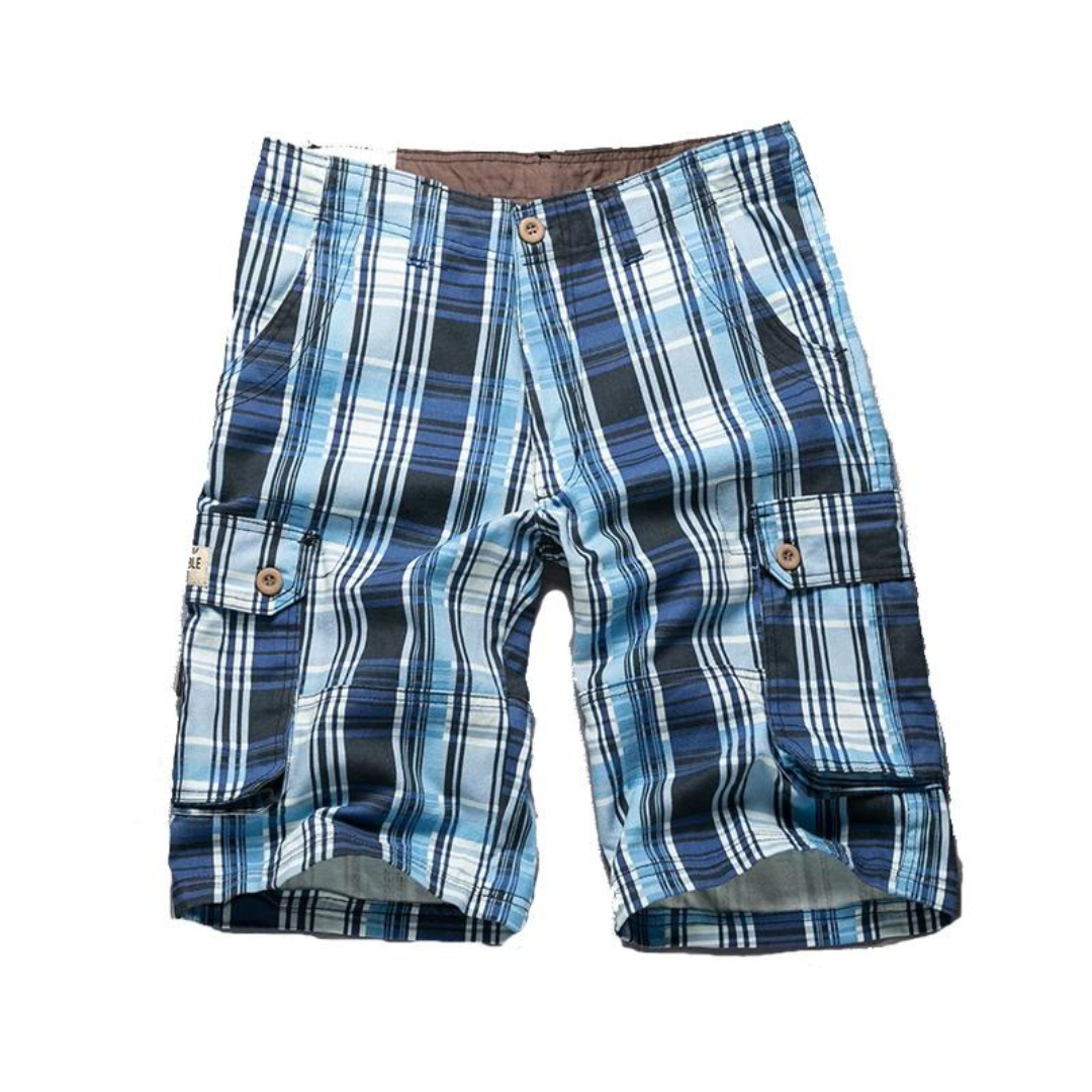 Herren Cargo Shorts – Bequem & Funktional für Strandtage – Atmungsaktive Baumwolle