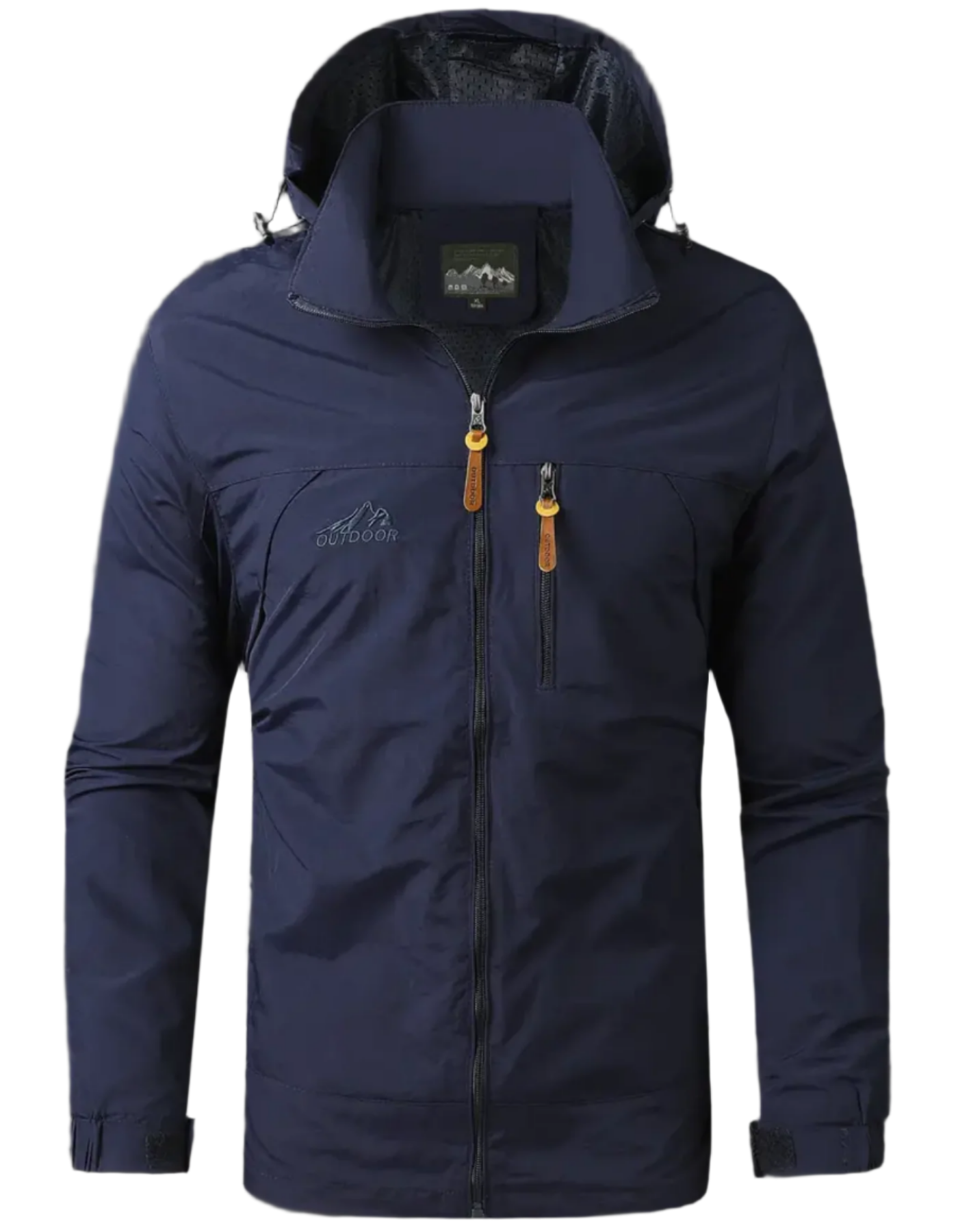 Herren – Kurze Regenjacke – Wasserdicht & Atmungsaktiv 0