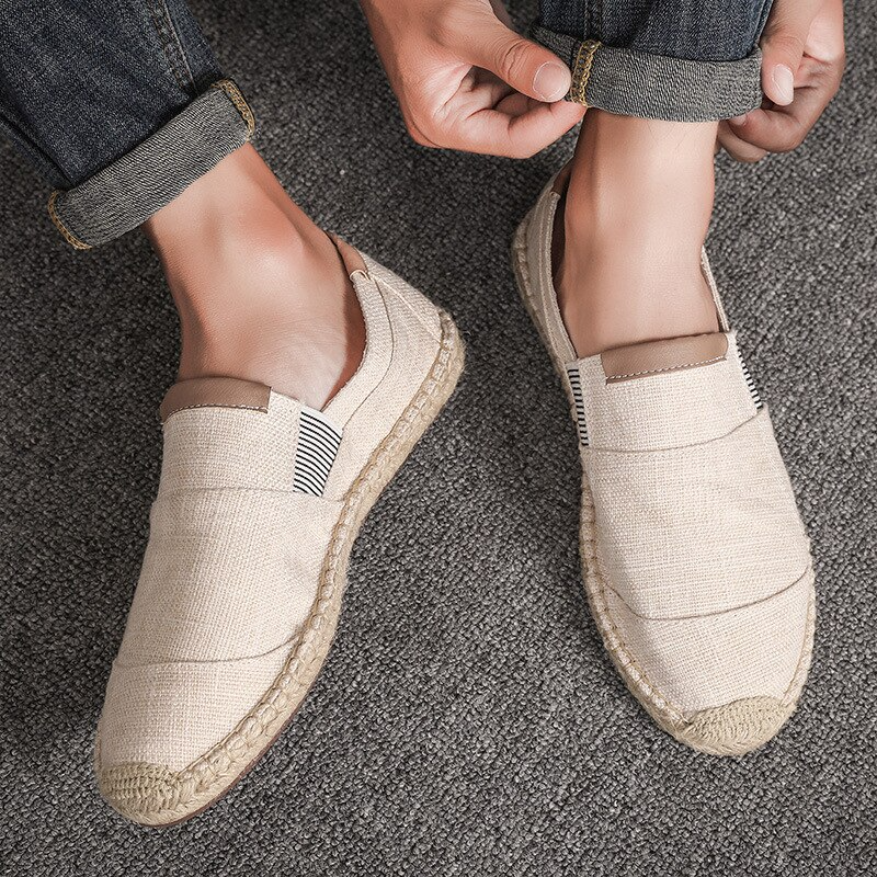 Herren Leinenschuhe – Atmungsaktiv & Komfortabel – Vielseitig für Sommeroutfits