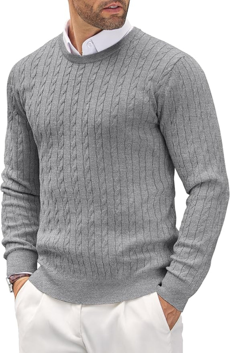 Herren Slim Fit Pullover – Hochwertige Baumwolle & Zeitloses Design