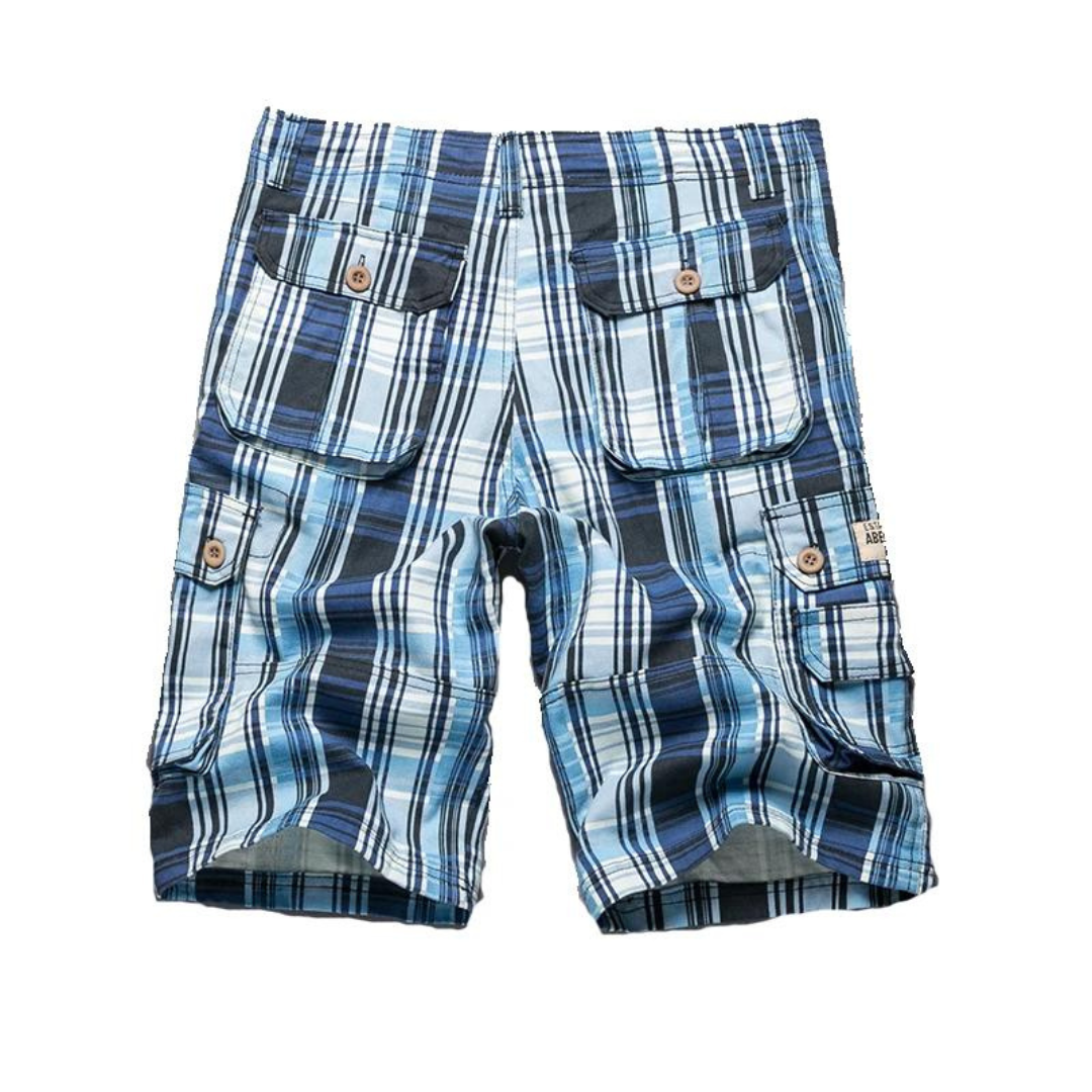 Herren Cargo Shorts – Bequem & Funktional für Strandtage – Atmungsaktive Baumwolle 1