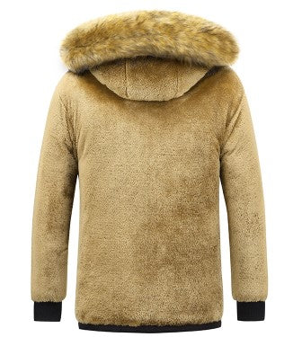 Herrenparka – Winterjacke mit Abnehmbarer Kapuze – Stilvoll & Warm 5