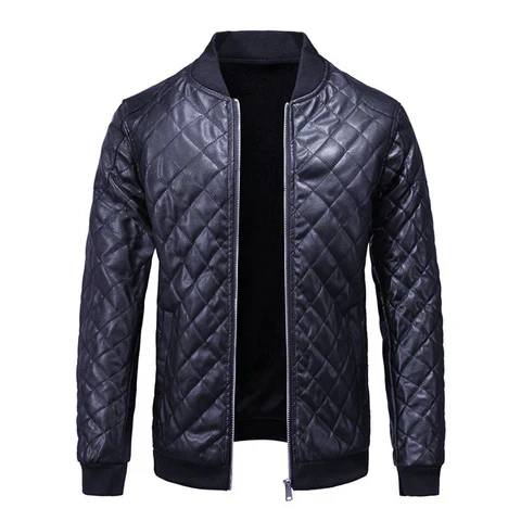 Hochwertige Lederjacke für Herren – Elegant & Warm