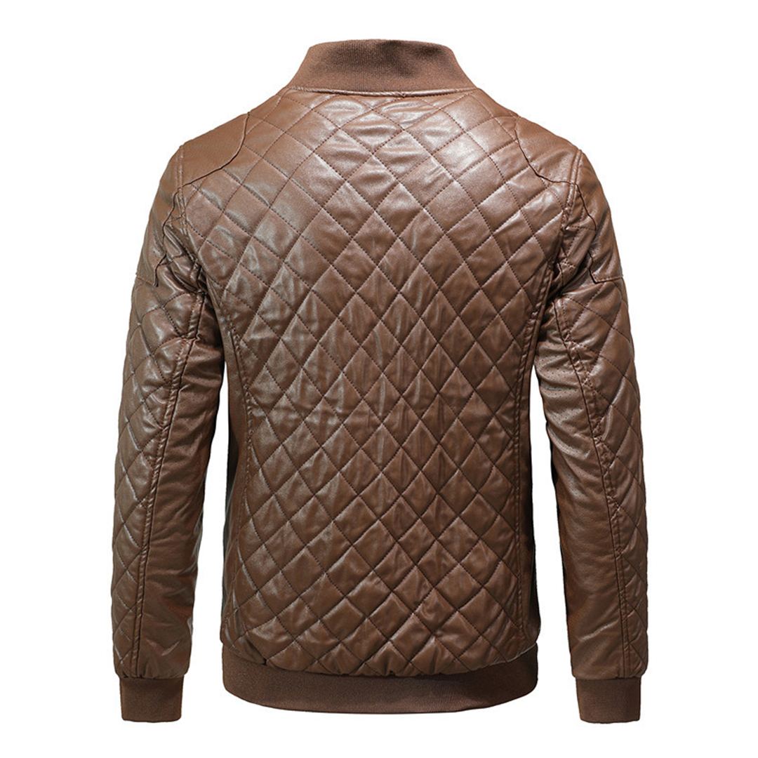 Hochwertige Lederjacke für Herren – Elegant & Warm
