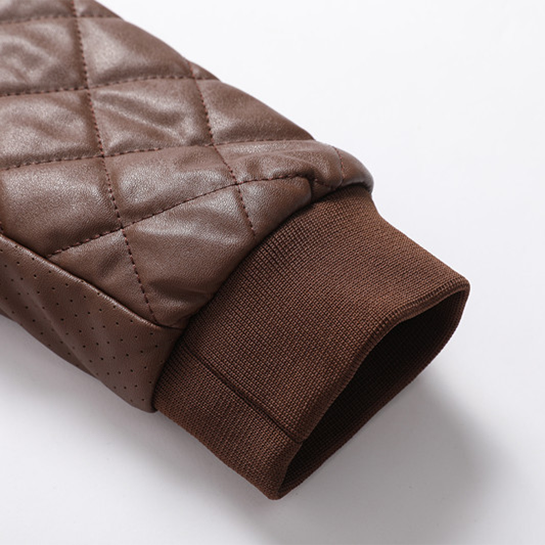Hochwertige Lederjacke für Herren – Elegant & Warm