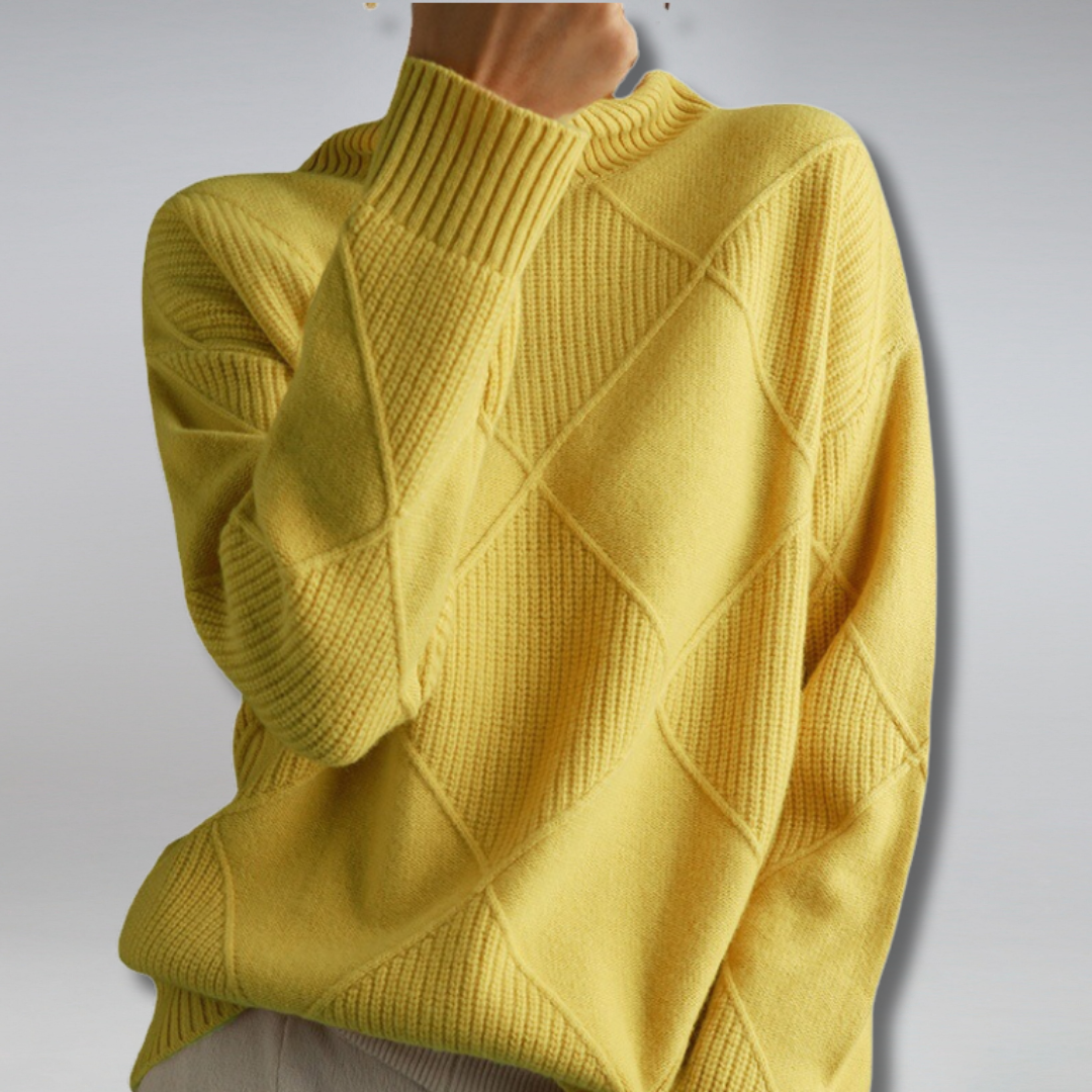 Hochwertiger Kaschmir – Damen Rollkragenpullover – Elegant & Komfortabel