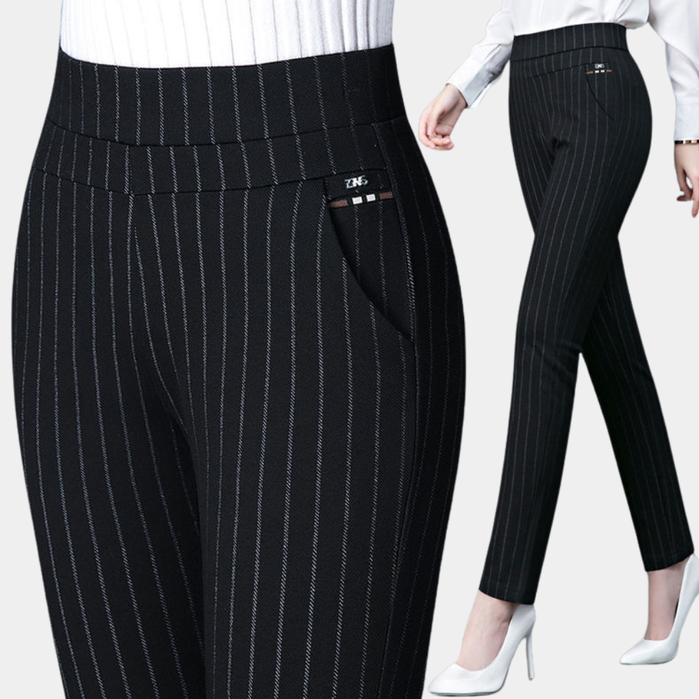 Hohe Taille Stretchhose für Damen – Stilvoll & Bequem