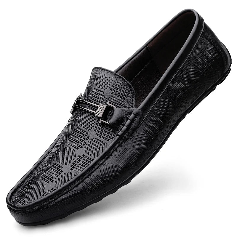Italienischer Herrenloafer – Handgefertigt aus echtem Leder