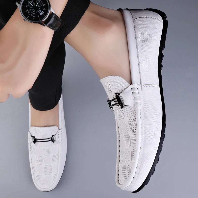 Italienischer Herrenloafer – Handgefertigt aus echtem Leder