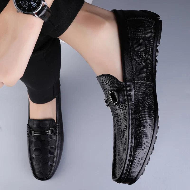 Italienischer Herrenloafer – Handgefertigt aus echtem Leder
